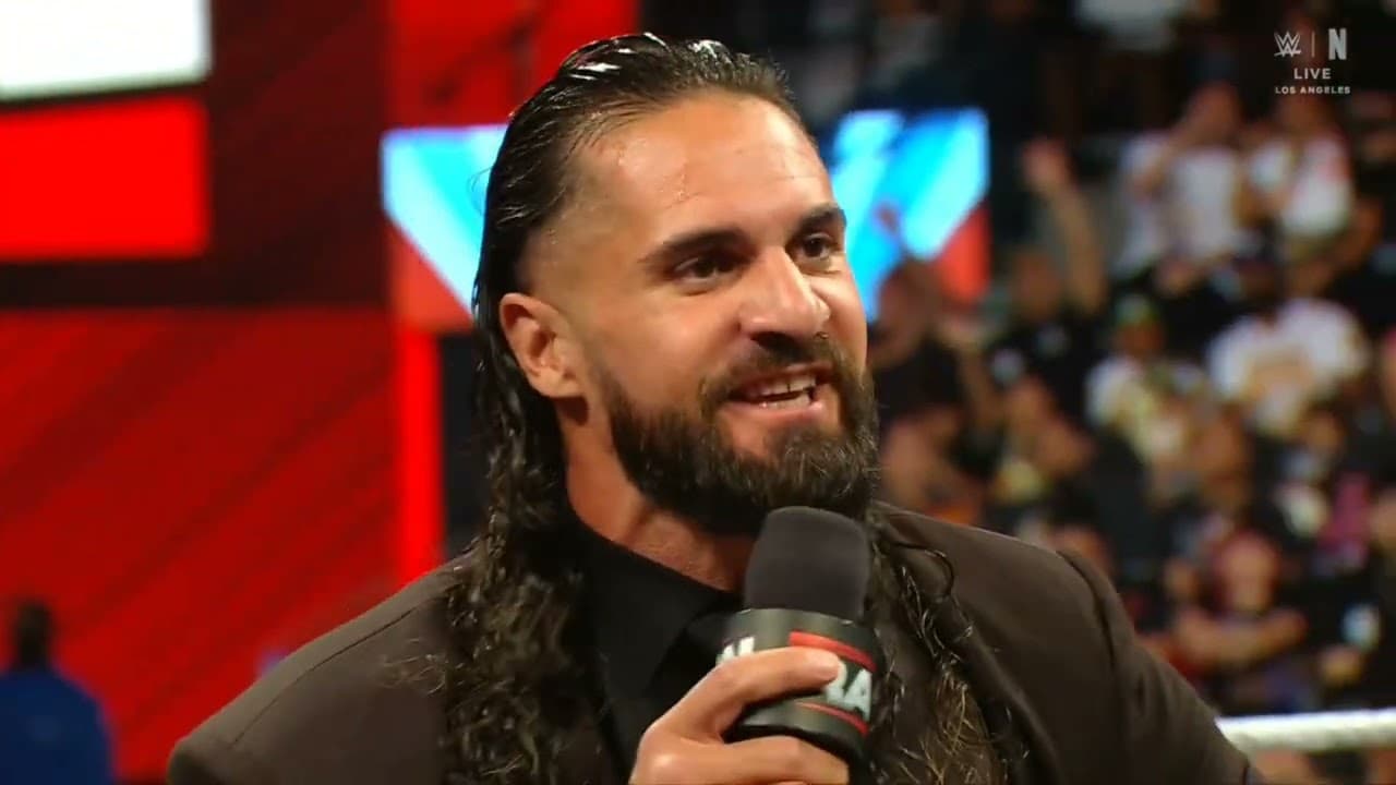 WWE RAW SETH ROLLINS ENTRANCE 07/27/26