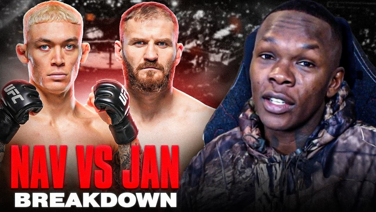 'Next BIG Thing' 🔥 | Israel Adesanya on Navajo Stirling vs Jan Blachowicz