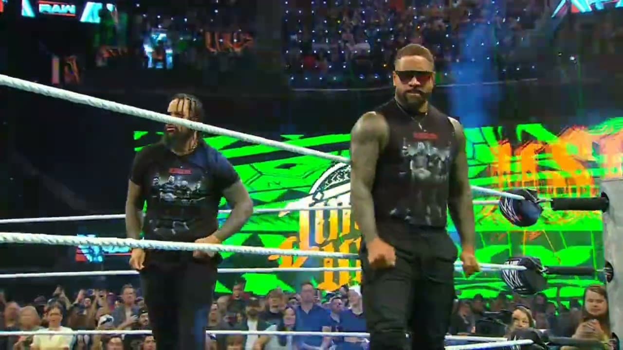 WWE RAW THE USOS ENTRANCE 07/27/26
