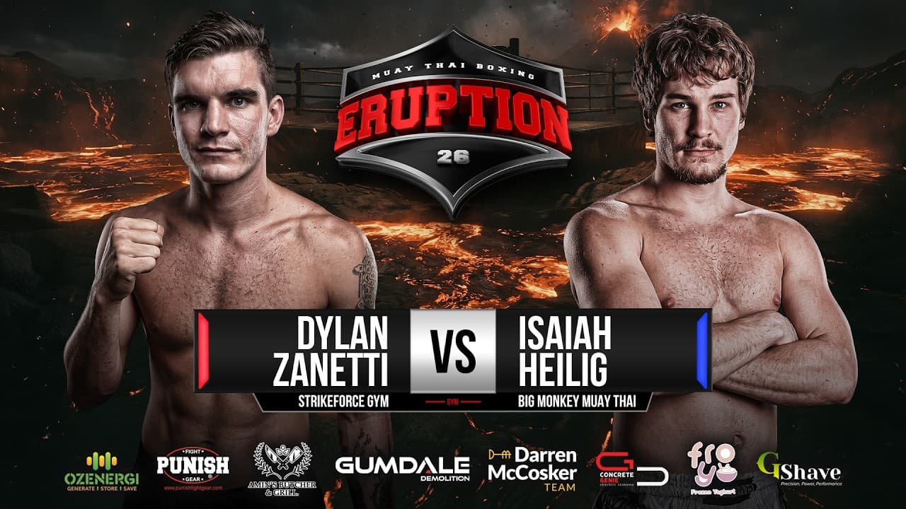 Dylan Zanetti Vs Isaiah Heilig - Eruption Muay Thai 26