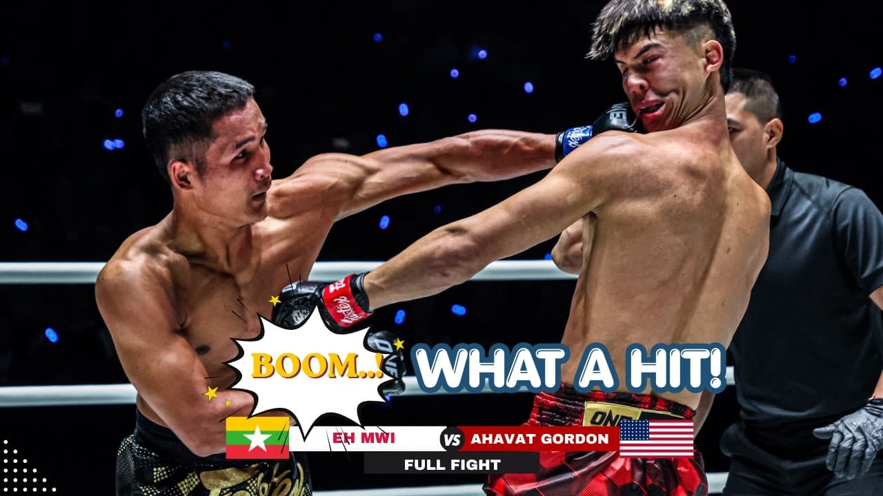 NASTY ELBOW CUT & NON-STOP BRAWL! Ahavat Gordon 🇺🇸 vs Eh Mwi 🇲🇲