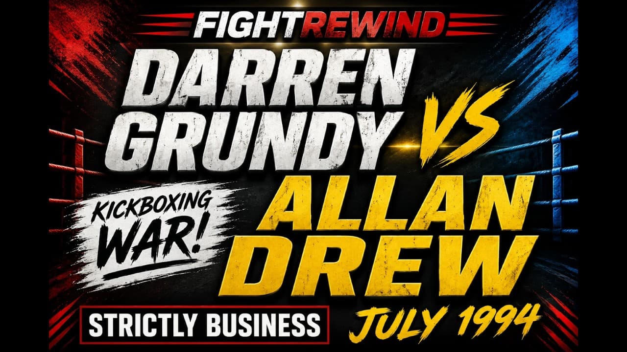 🥊 Darren Grundy vs. Allan Drew | Strictly Business | July 1994