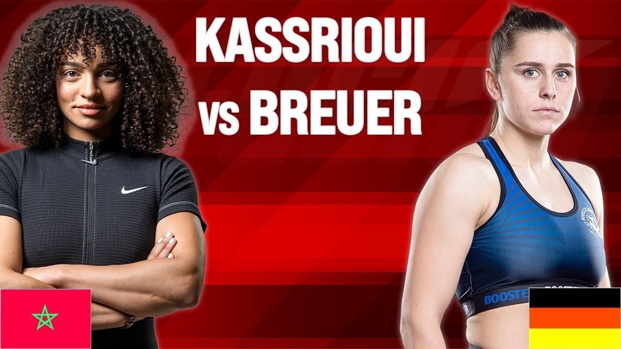Kassrioui vs Breuer MMA gloves stand Up Title Bout