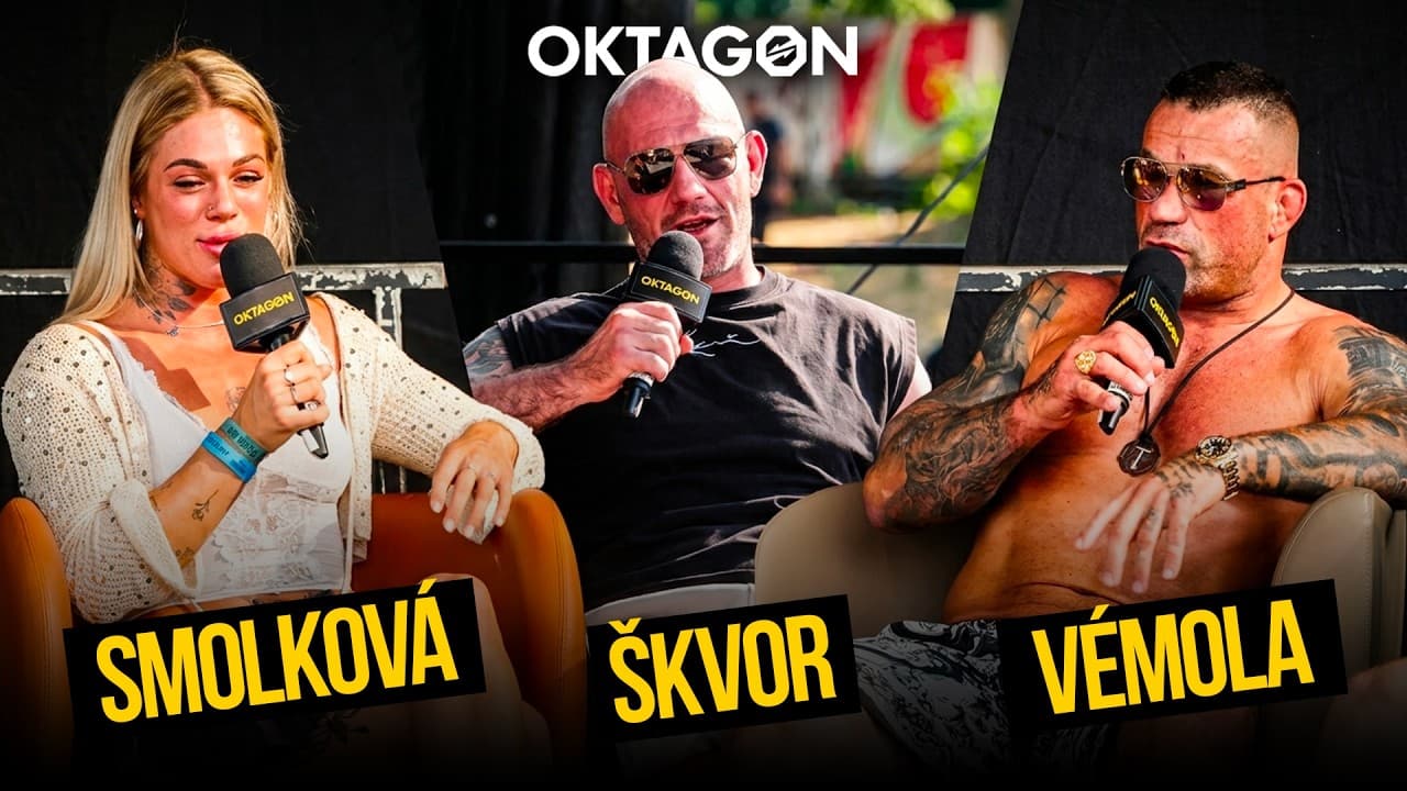 VÉMOLA chce vítězství na největší MMA akci světa! | Rozhovor s KARLOSEM, ŠKVOREM & SMOLKOVOU