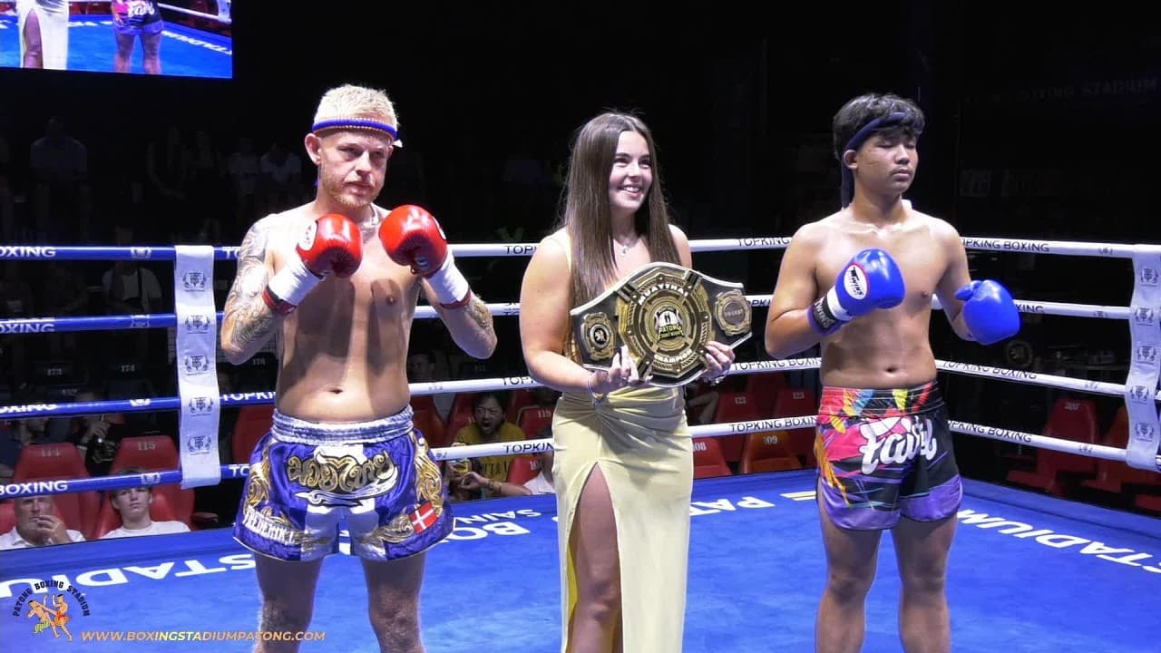 FREDERICK (PHUKET SINGHA MUAY THAI) VS FINO (SOR.PANTIP)