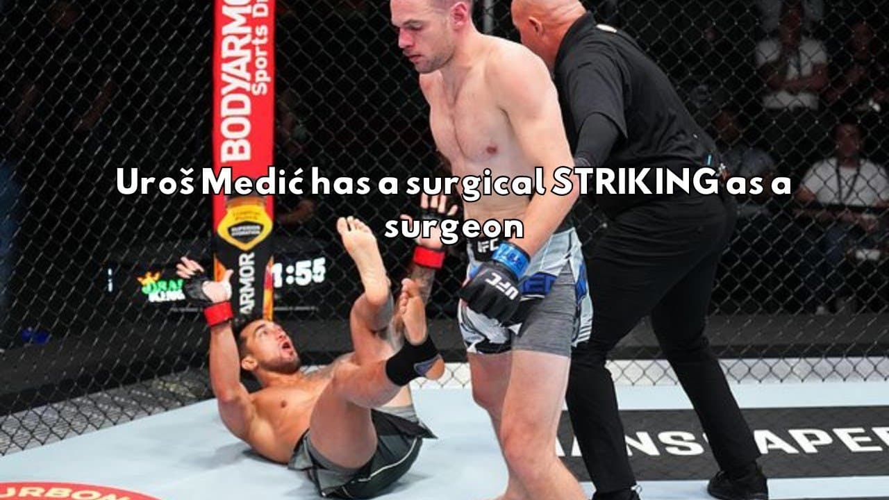 Uroš Medić has a surgical STRIKING as a surgeon