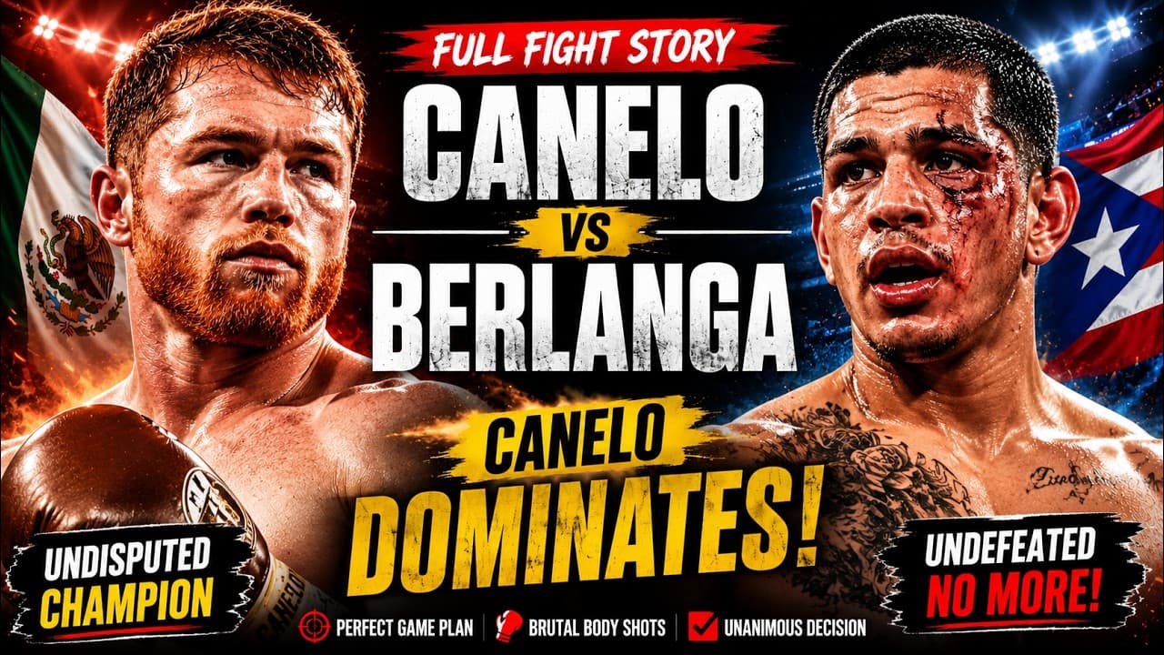 Canelo vs Berlanga Was a Masterclass | The Fight That Proved Canelo Is Still King