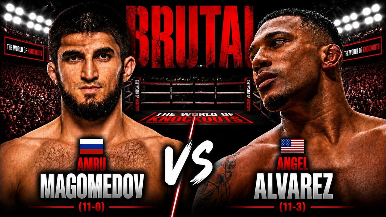 DAGESTAN'S NEW MMA MONSTER Unleashed In New York - Amru Magomedov vs Angel Alvarez