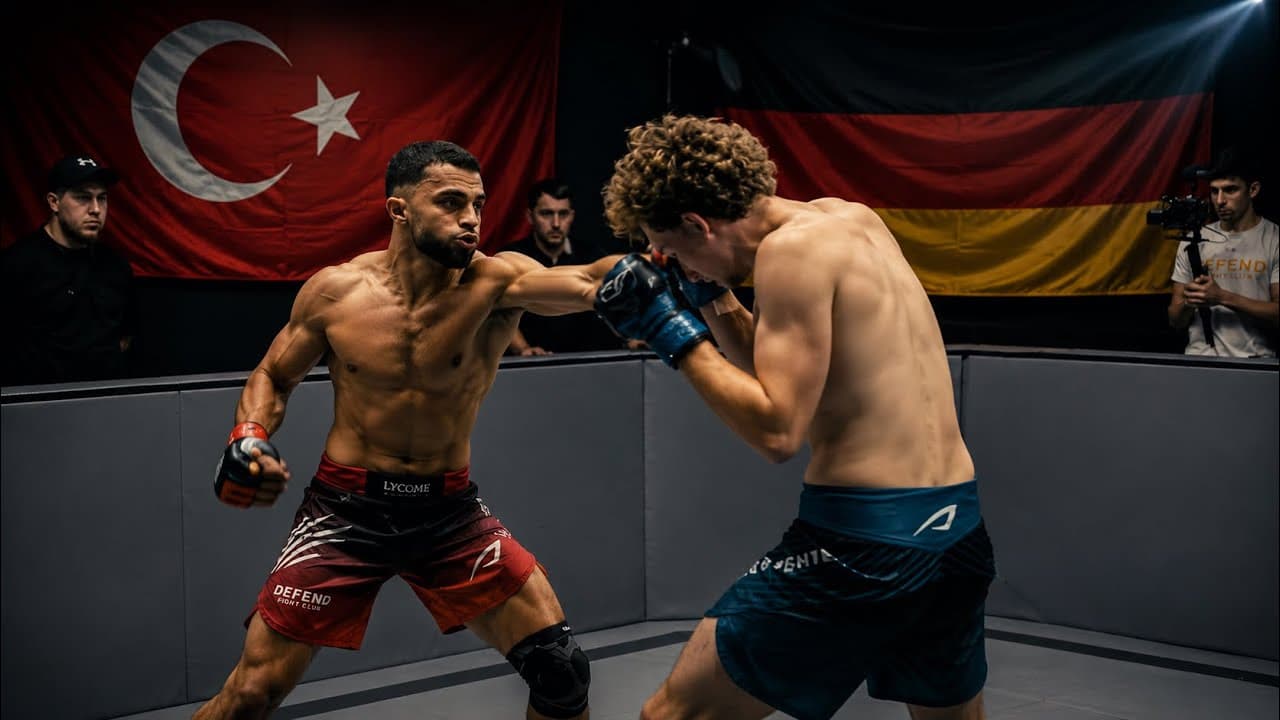 BRUTAL FIRST ROUND KNOCKOUT!😳 Turkiye 🇹🇷 vs. Germany🇩🇪 DEFEND FC