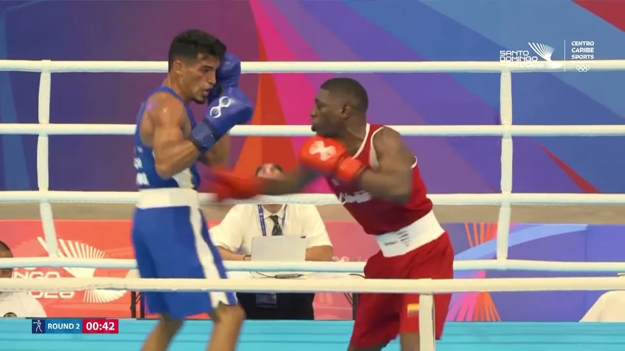 Saidel Horta (CUB) vs. Juan Palacios (COL) Central American & Carribbean Games 2026 (60kg)