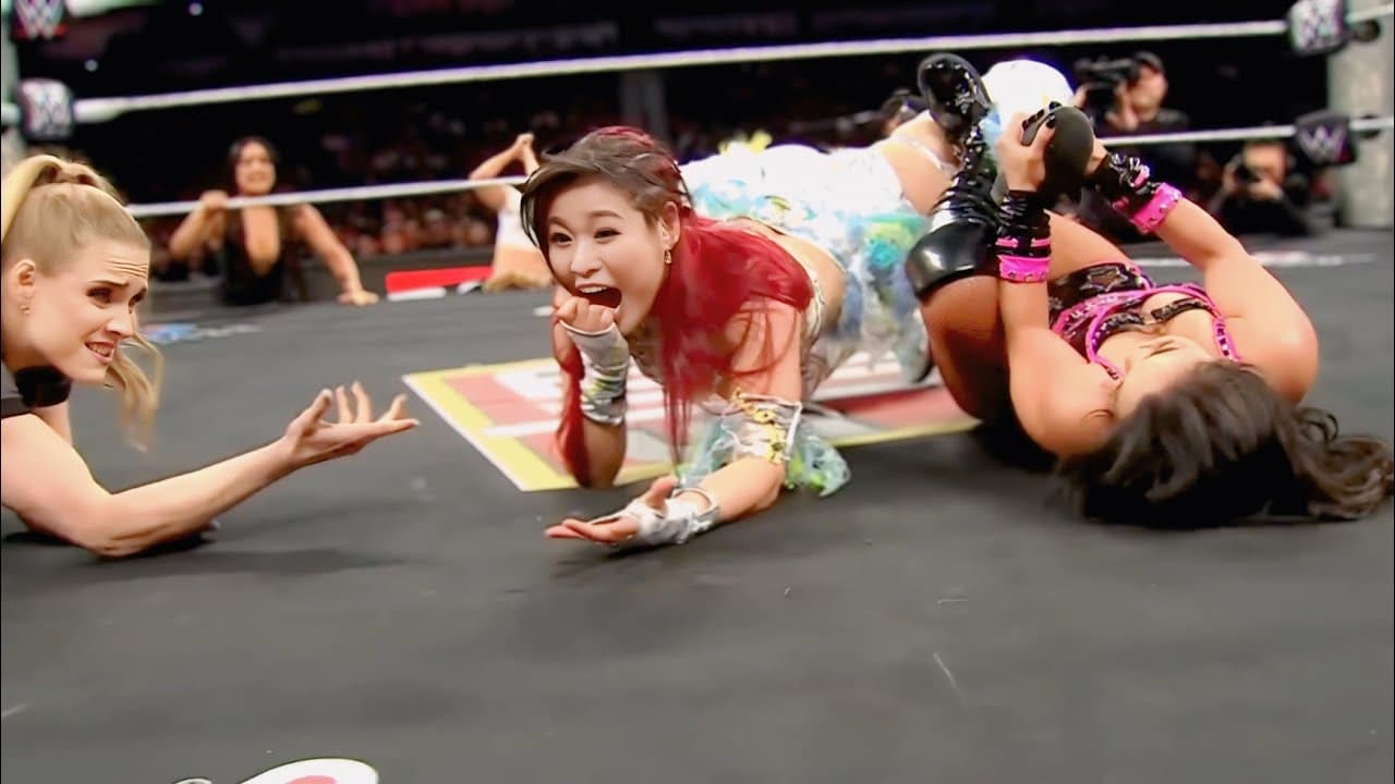 Iyo vs Liv Morgan nd Raquel woman wrestling #wwe #wrestlingfuture #livforever #livmorgan #wrestling