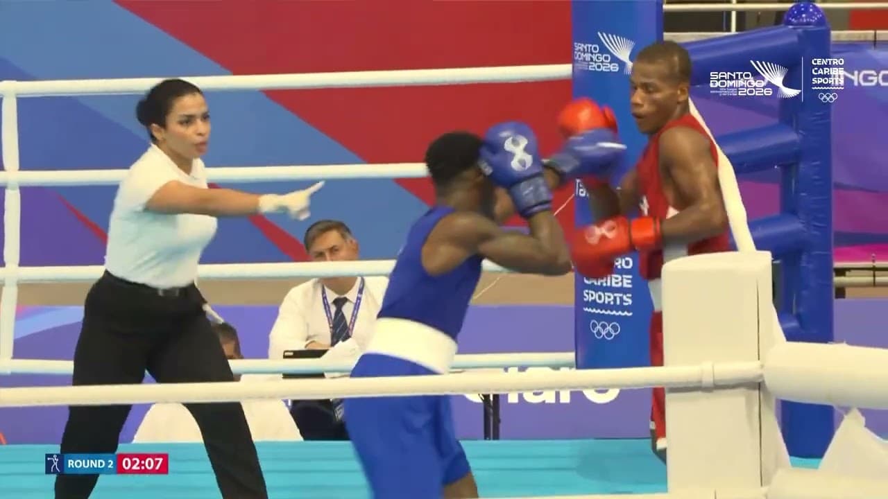 Disney Medina (DOM) vs. Sanji Williams (JAM) Central American & Carribbean Games 2026 (60kg)