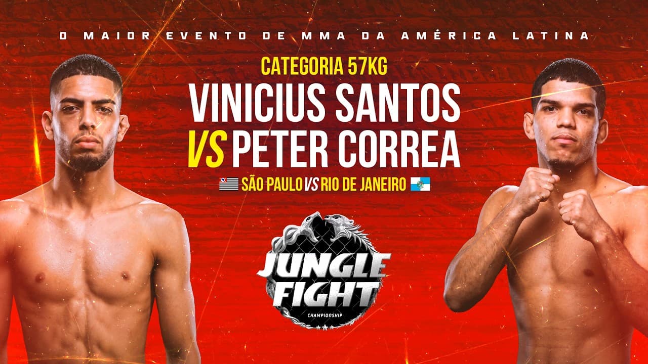 JUNGLE FIGHT 153 l VINICIUS SANTOS X PETER CORREIA