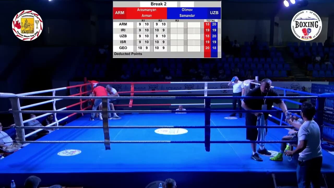 Samandar Olimov (UZB) vs. Arman Arzumanyan (ARM) Yerevan Mayor Cup 2026 QF's (60kg)