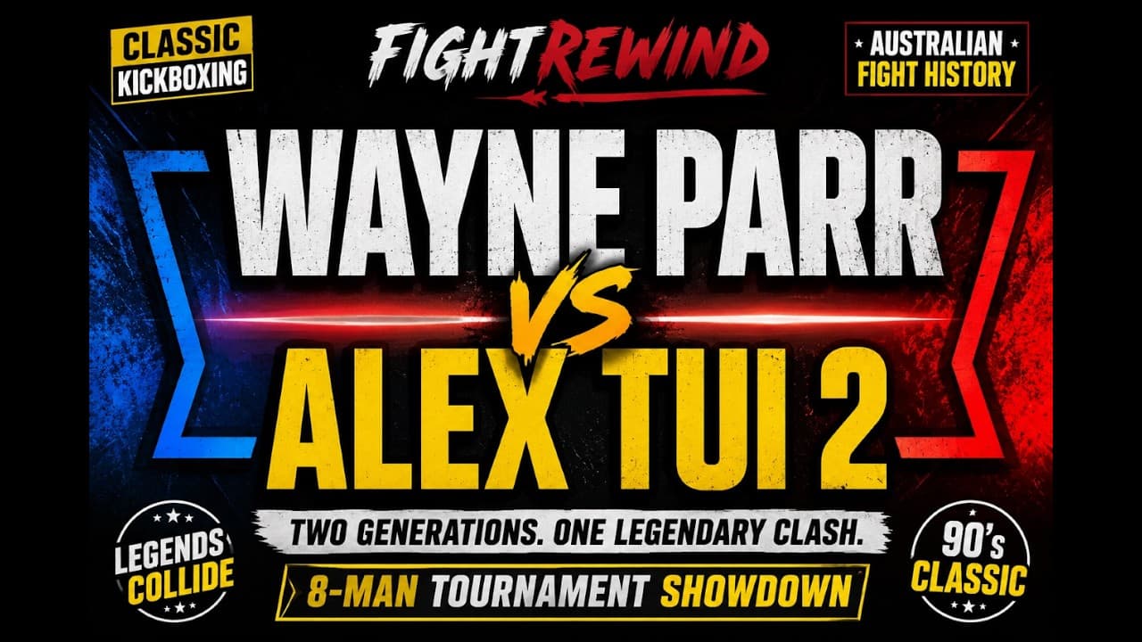 🥊 WAYNE PARR vs ALEX TUI 2 | WHEN LEGENDS COLLIDE!