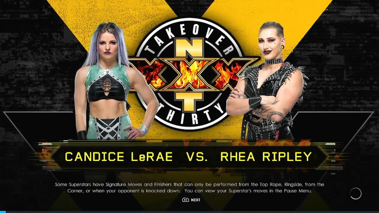 Candice LeRae vs Rhea Ripley
