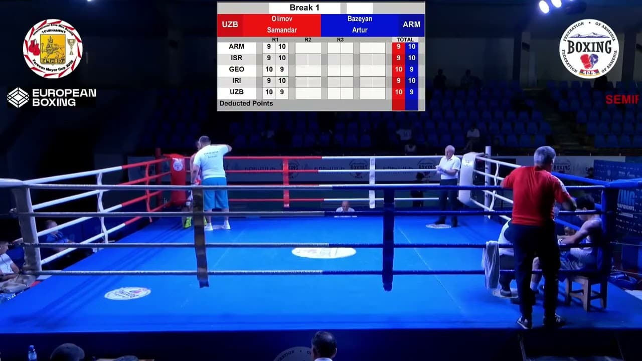 Samandar Olimov (UZB) vs. Artur Bazeyan (ARM) Yerevan Mayor Cup 2026 SF's (60kg)
