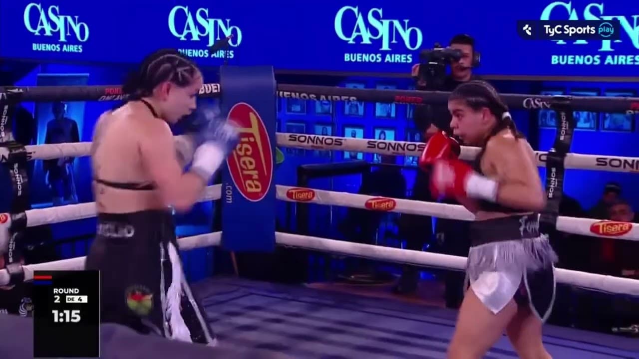 Tatiana Daglio vs. Nicole Ferreyra - Boxeo De Primera - TyC Sports