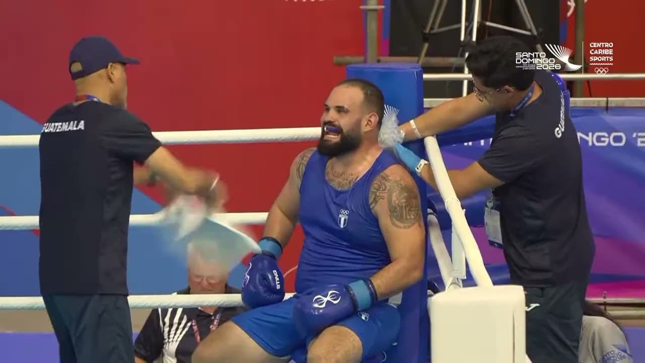 Fernando Arzola (CUB) vs. Luis Rodrigo Guerra (GUA) CACGs 2026 QF's (90+kg)