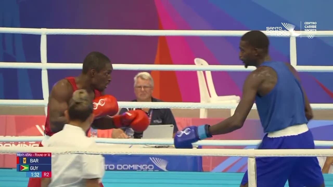 Colin Lewis (GUY) vs. Peter Murray (BAR) CACGs 2026 (65kg)