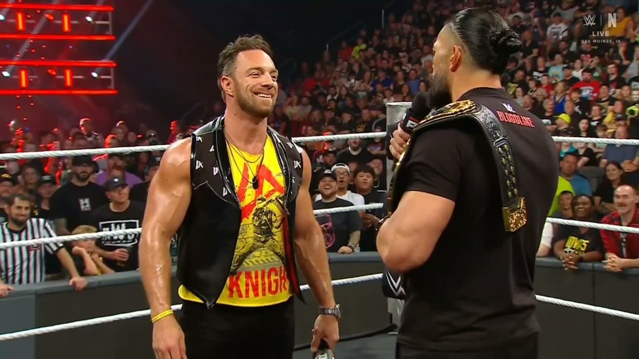 WWE RAW LA KNIGHT ENTRANCE 08/03/26