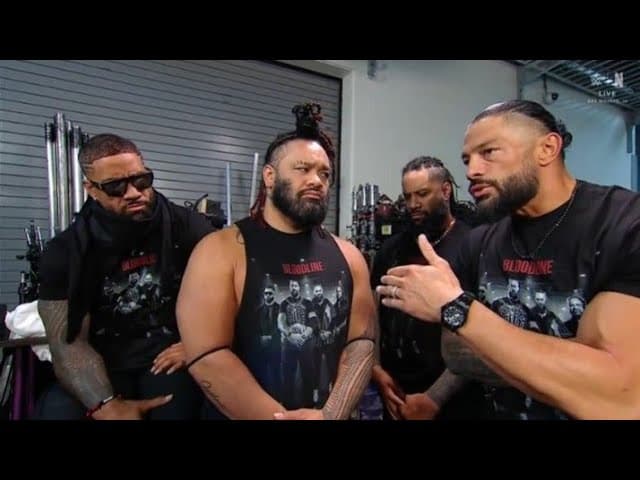 The Bloodline backstage segment _ WWE RAW 3 AUGUST 2026