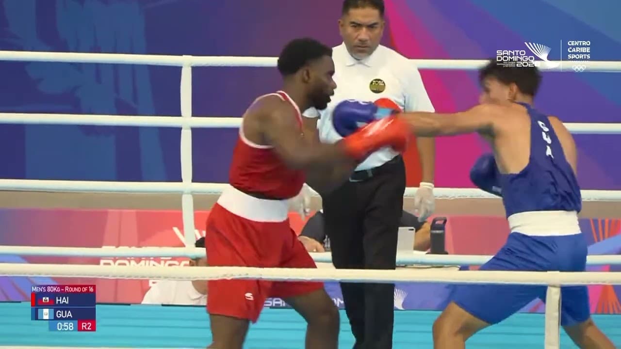 Cedrick Belony-Duliepre (HAI) vs. Jorge Ochoa (GUA) CACGs 2026 (80kg)