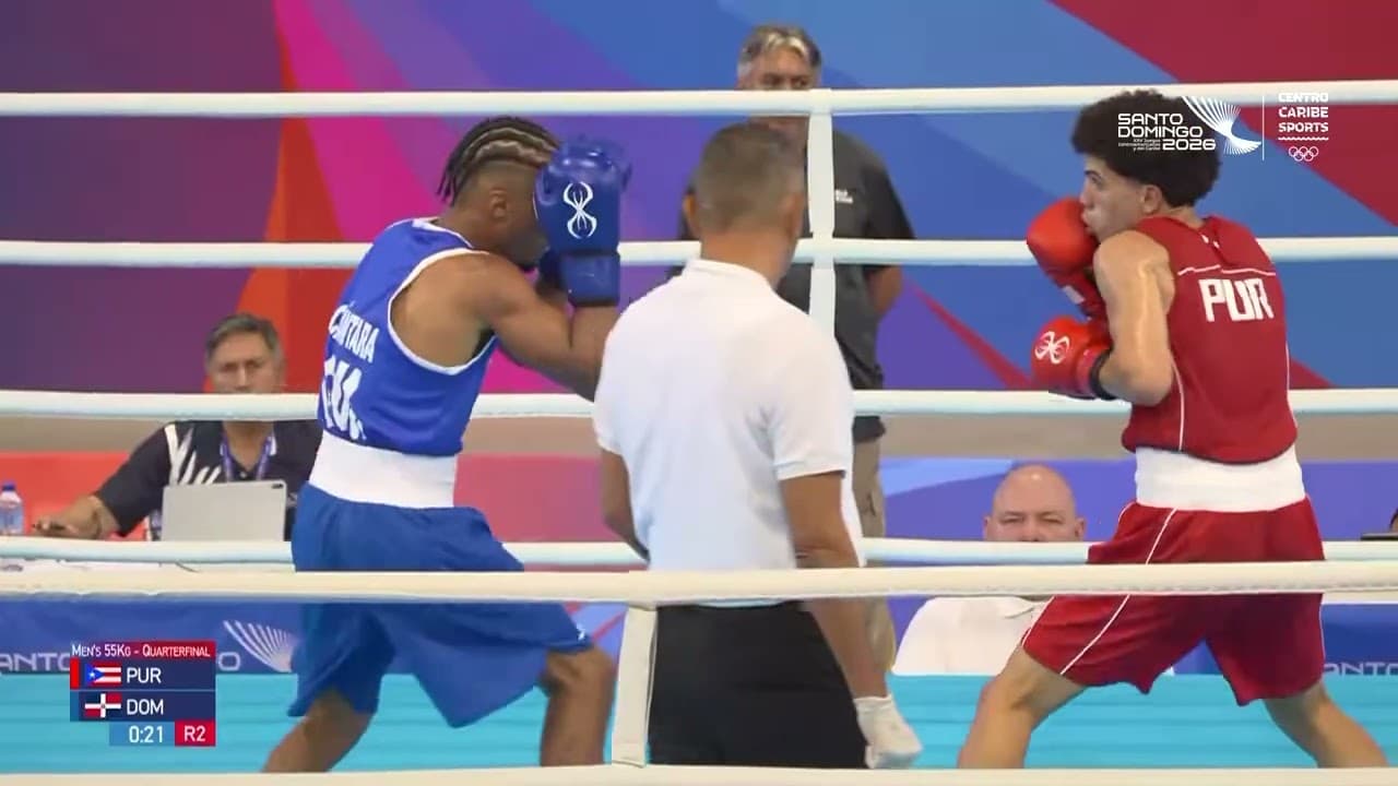 Junior Alcántara (DOM) vs. Joshua Lorenzo (PUR) CACGs 2026 QF's (55kg)