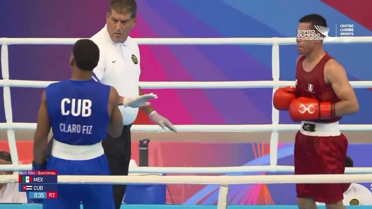 Alejandro Claro (CUB) vs. Christopher Santos (MEX) CACGs 2026 QF's (55kg)