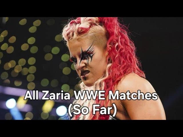 All Zaria WWE Matches (So Far)