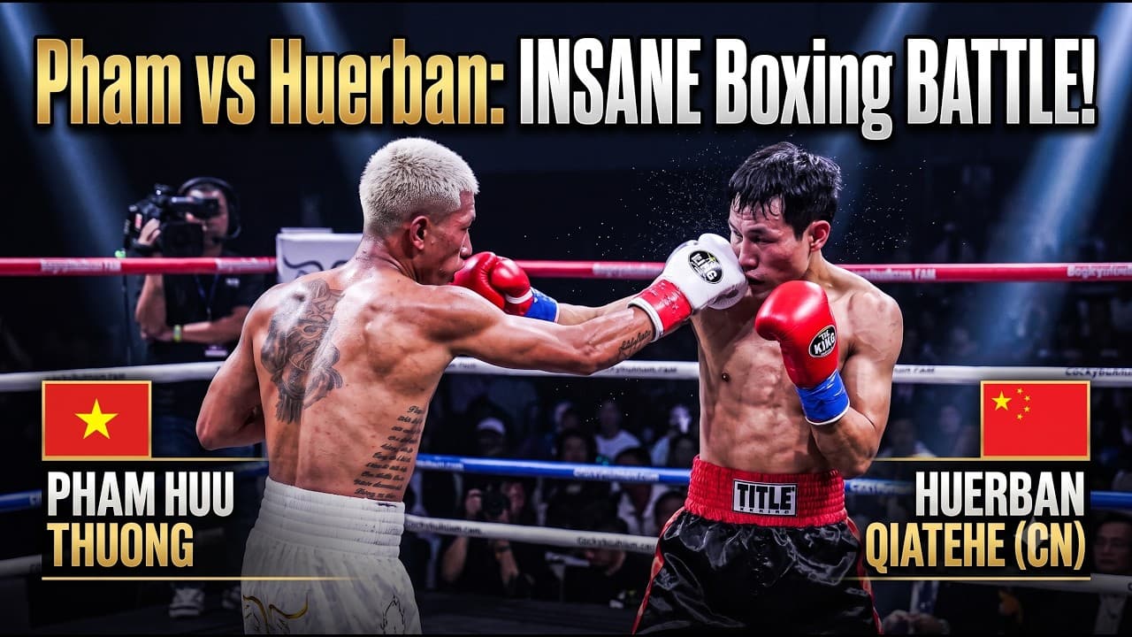 Pham Huu Thuong (VIE) vs Huerban Qiatehe (CHN) | Boxing Warriors | Super Flyweight Boxing Showdown