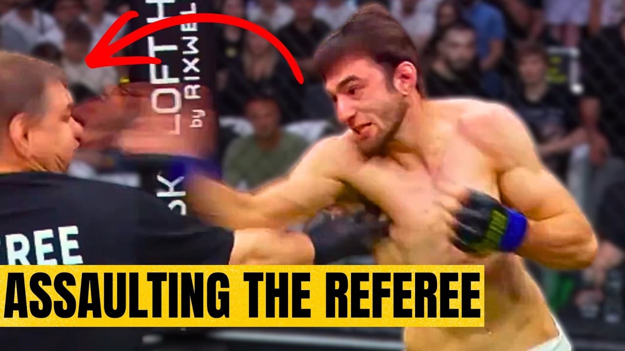 WHY MMA Fighter SLAPS Ref after BAD Loss | Bashir Mustafaev's MELTDOWN in Arena Championship