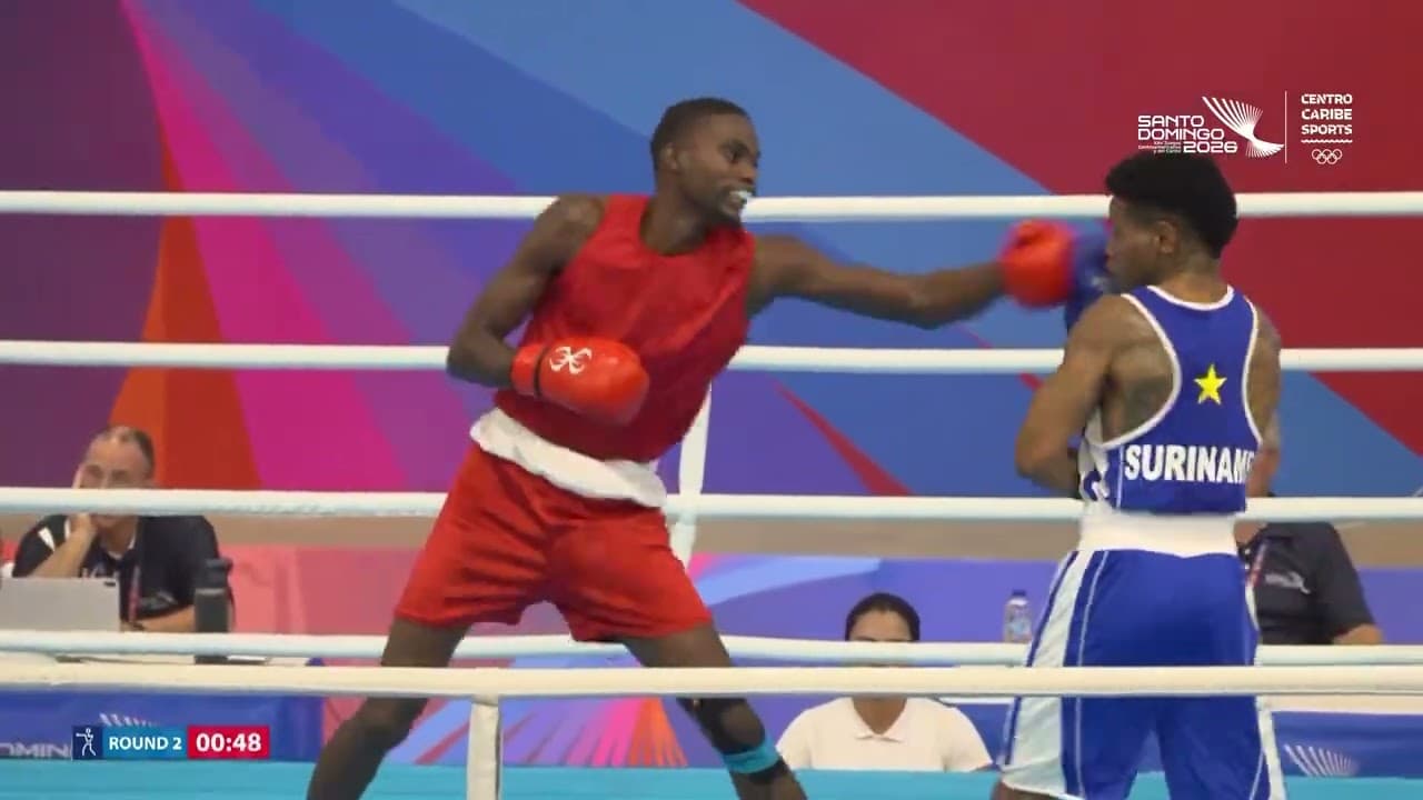 Domelzo Schet (SUR) vs. Colin Lewis (GUY) CACGs 2026 QF's (65kg)