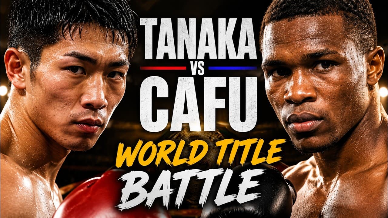 Kosei Tanaka vs Phumelela Cafu Full Fight Highlights | Intense World Title Battle & Tactical Boxing