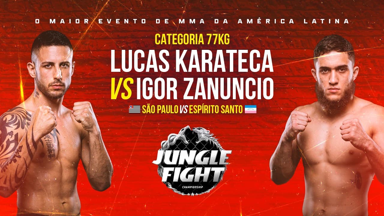 JUNGLE FIGHT 153 l LUCAS CAMPOS X IGOR ZANUNCIO