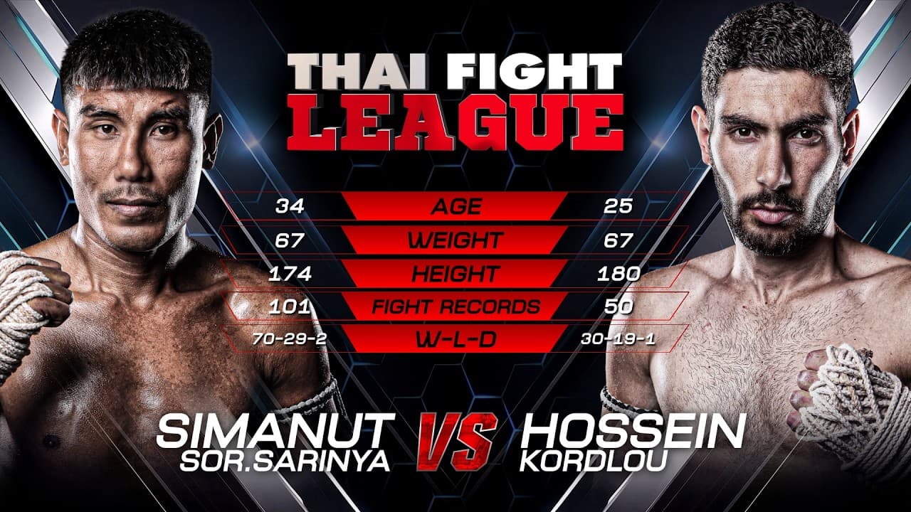 สี่มนุษย์ ส.สริญญา vs. ฮอสเซน คอร์ดโล | ไทยไฟท์ ลีก 107 | 19 ก.ค. 2569
