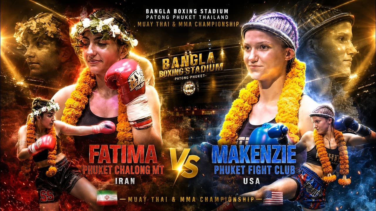 FATIMA PHUKET CHALONG MT  🆚   MAKENZIE PHUKET FIGHT CLUB