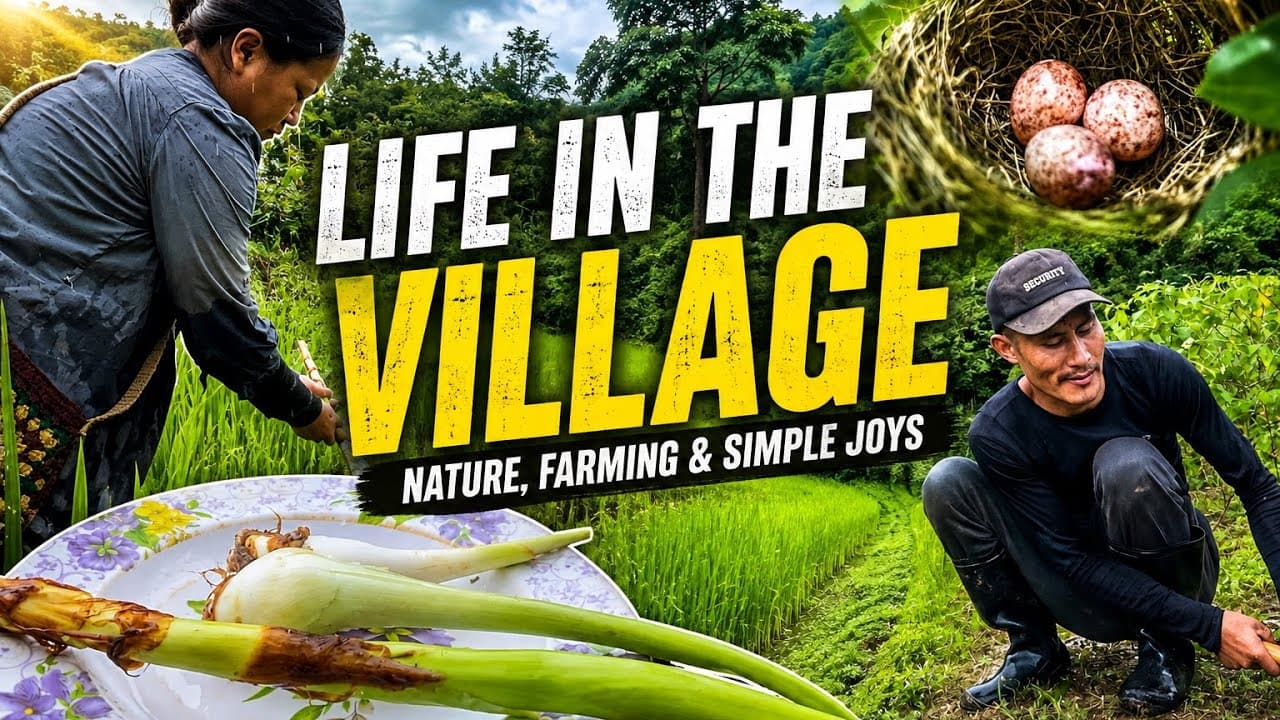 Life on the farm/A peaceful Day in the paddy fields