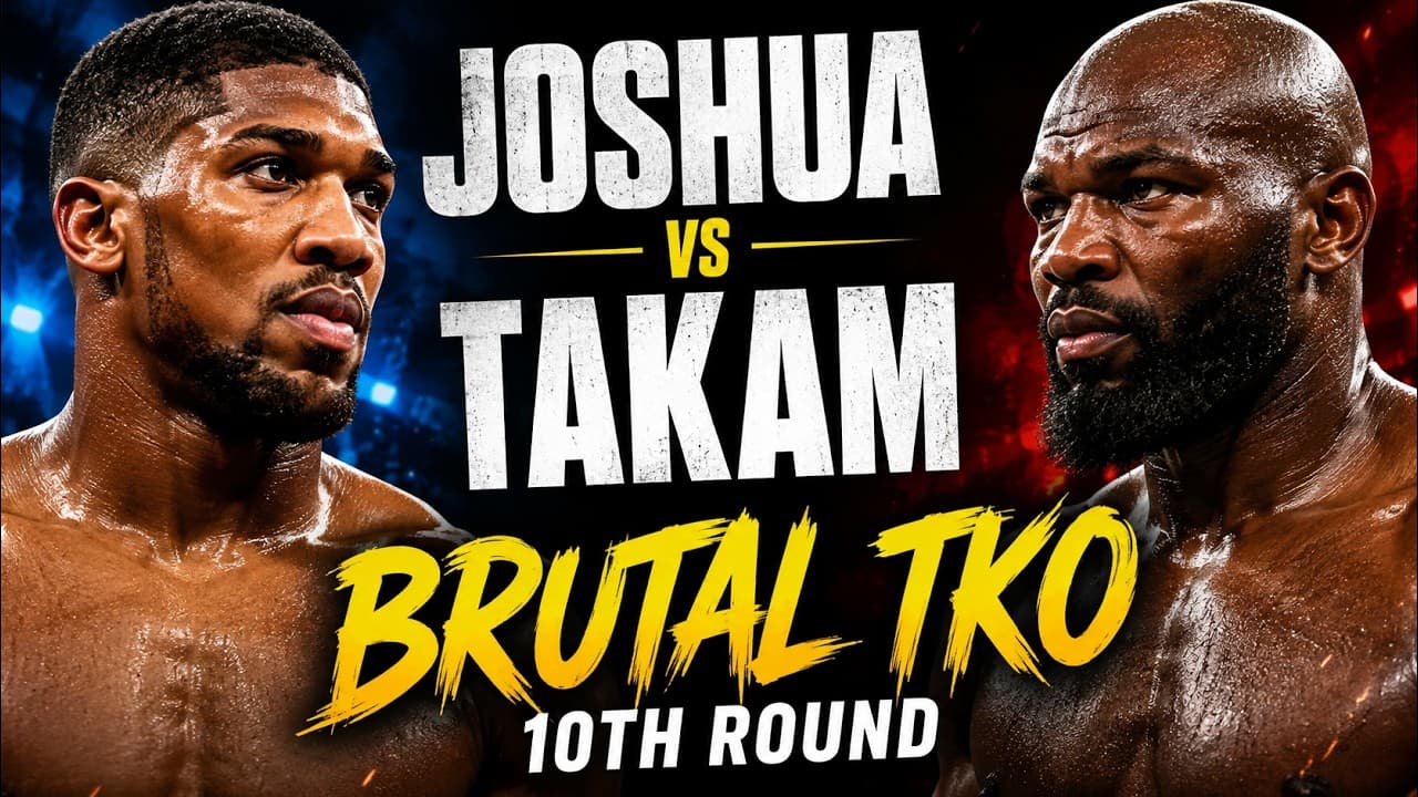 Anthony Joshua vs Carlos Takam | Brutal TKO That Proved Why AJ Ruled the Heavyweight Division