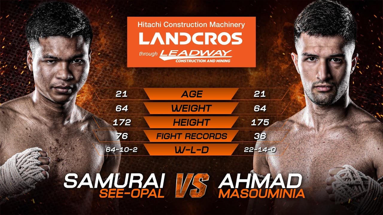 Samurai See-Opal vs. Ahmad Masouminia | THAI FIGHT LEAGUE 107 | 19 July 2026