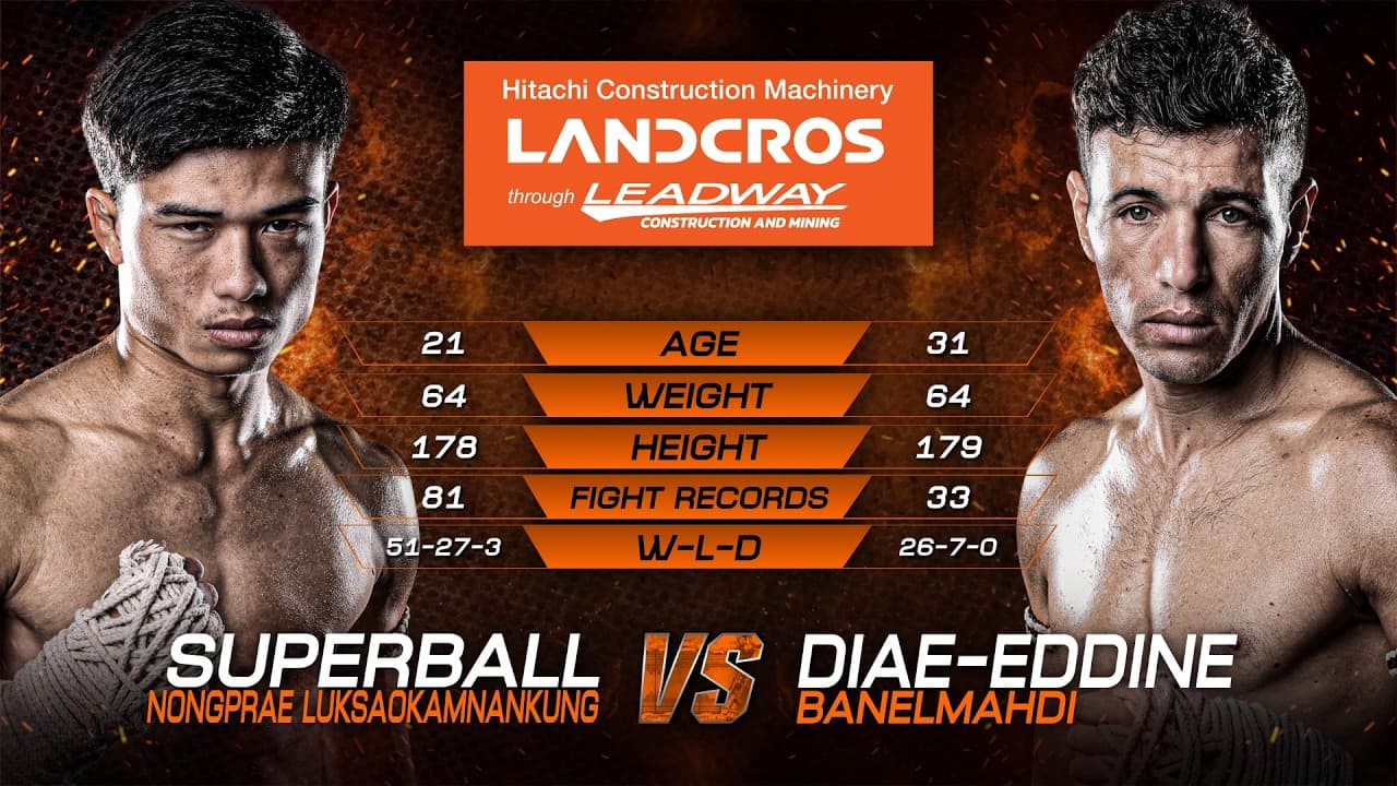 ซุปเปอร์บอล น้องแพรลูกสาวกำนันกุ้ง vs. เดีย-เอดดิน บาเนลมาห์ดี | ไทยไฟท์ ลีก 107 | 19 ก.ค. 2569