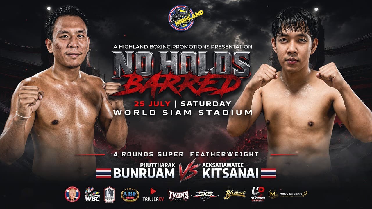 SARUN SRIOUMBOO 🇹🇭 VS TASPAT DANSAWAT 🇹🇭 | 6 ROUNDS MIDDLEWEIGHT | JULY 25, 2026