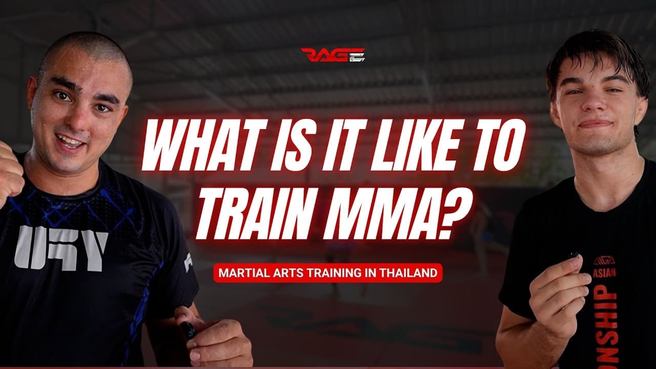 RAGE Vlog #5 : MMA Training in Pattaya's Biggest Gym