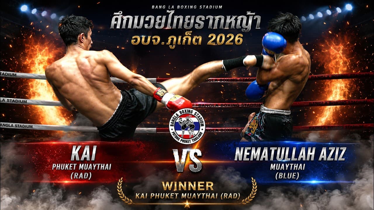 KAI PHUKET MUAYTHAI VS NEMATULLAH AZIZ MUAYTHAI