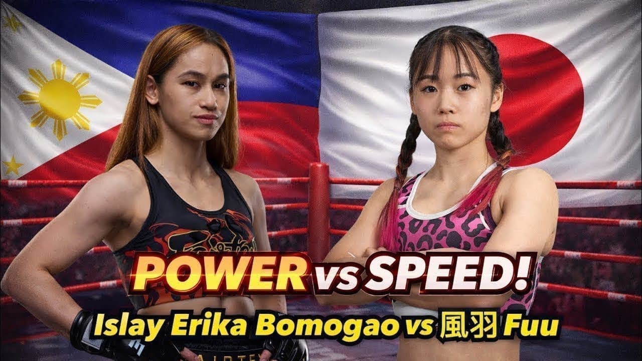 นักมวยหญิงที่น่ารักที่สุด ในONE Islay Erika Bomogao vs 風羽 Fuu