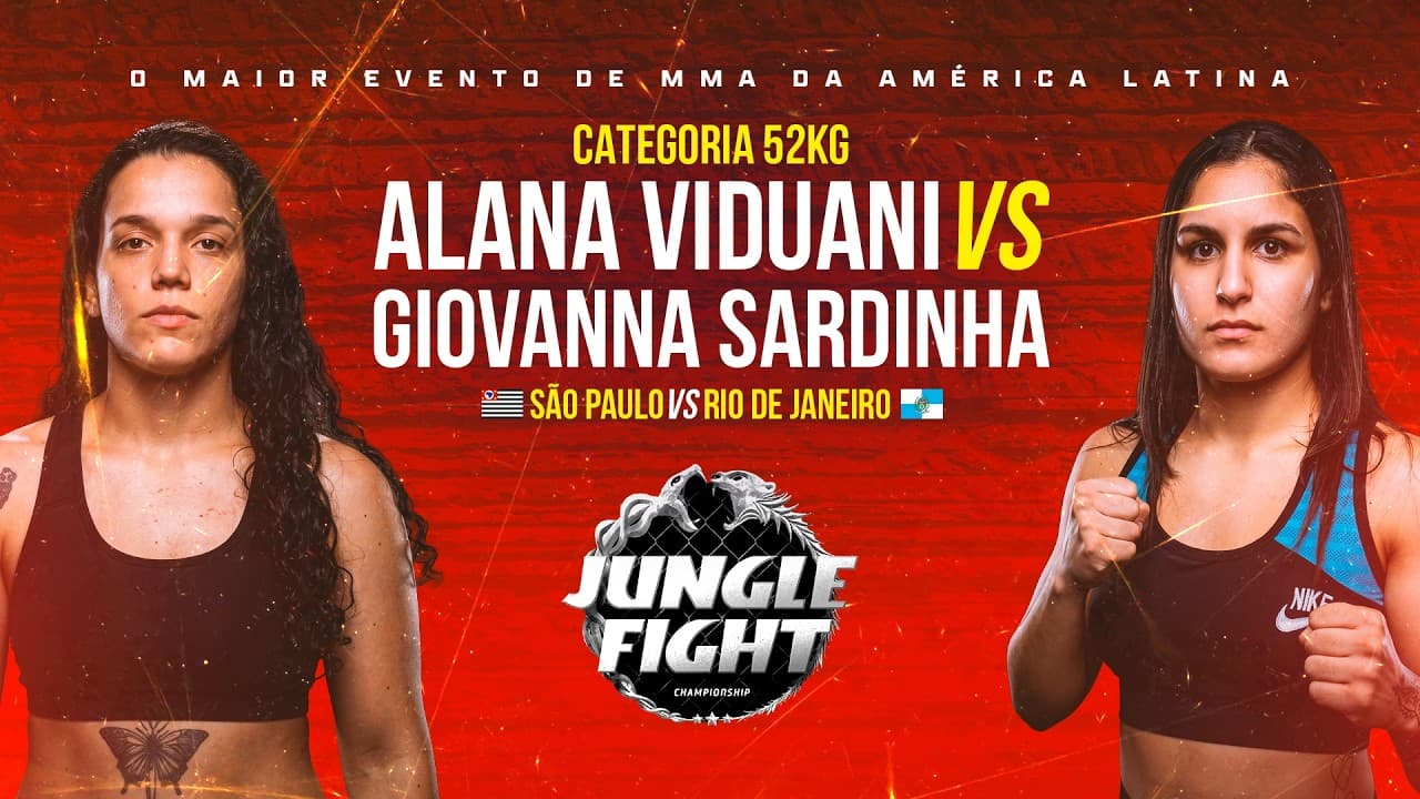 JUNGLE FIGHT 153 l ALANA VIDUANI X GIOVANNA SARDINHA