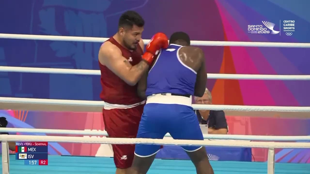 Javier Cruz (MEX) vs. Ke-ion Gabriel (ISV) CACGs 2026 SF's (90+kg)
