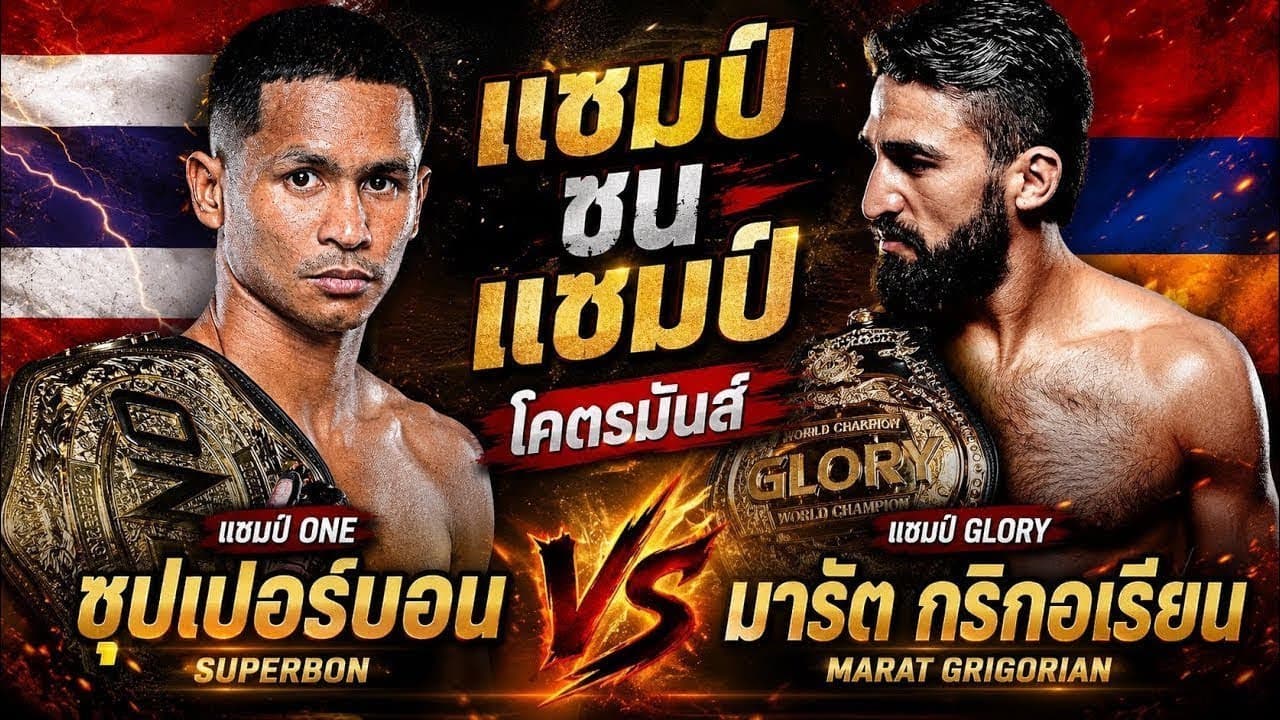 แชมป์ชนแชมป์ ซุปเปอร์บอนปะทะแชมป์Glory โคตรมันส์ ซุปเปอร์บอน vs มารัต กริกอเรียน