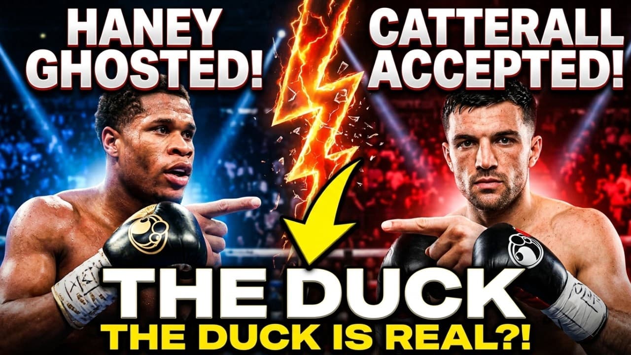 "He Accepted" & Heard Nothing" — The Real Reason Haney IS DUCKING Catterall.