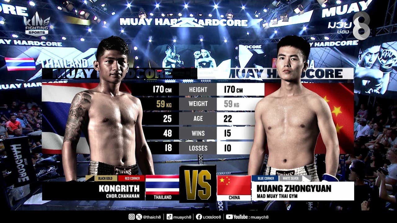 คู่เด็ดมวยมันส์ | ก้องฤทธิ์ ช.ชนานันท์ ดวล กวง จงหยวน